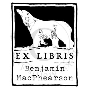 Jackie Morris Polar Bear Ex Libris
