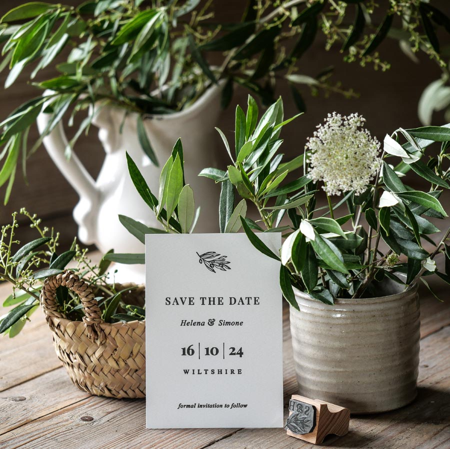 Botanical Save the Date